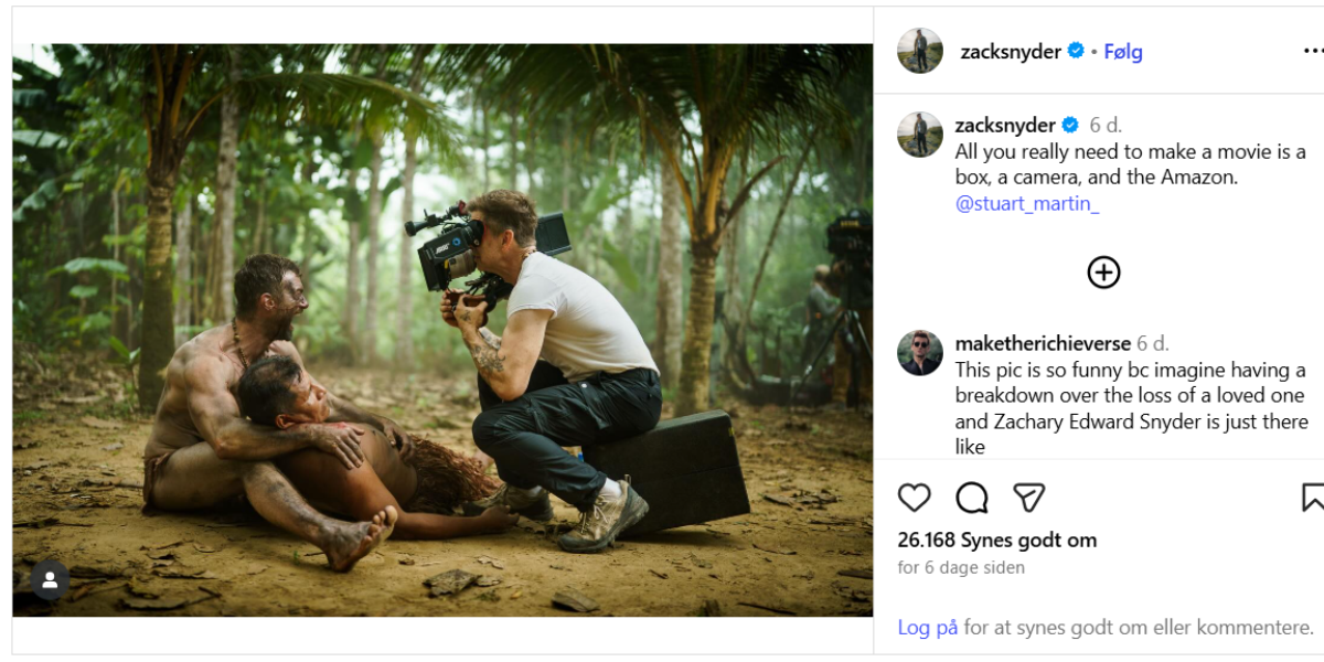 Zack Snyder/Instagram