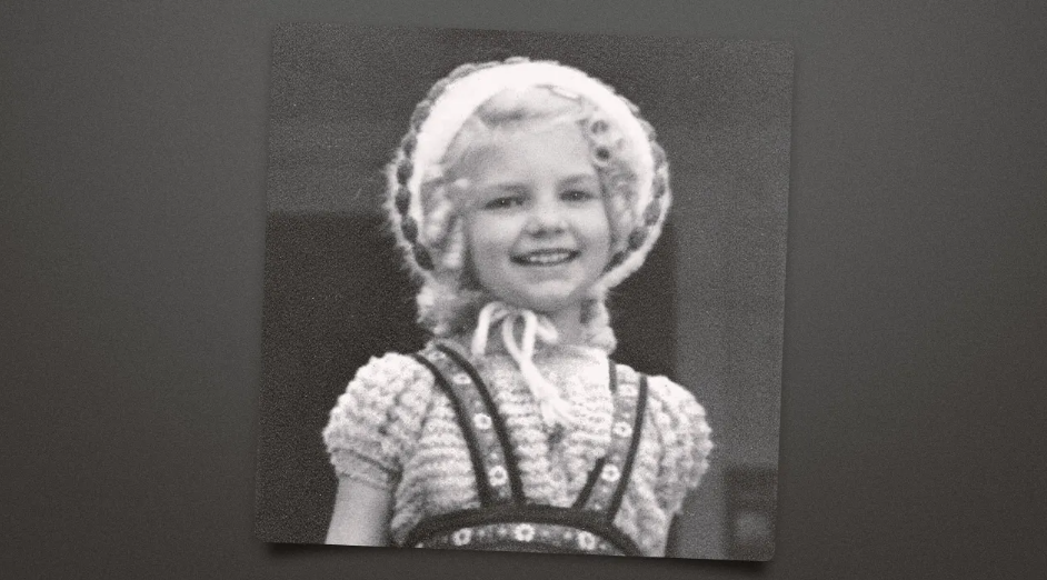 Den unge Valere på settet af 'Troldmanden fra Oz'. Foto: Stephen Cox