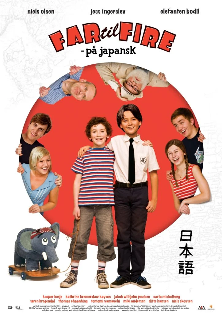 Far til fire på japansk