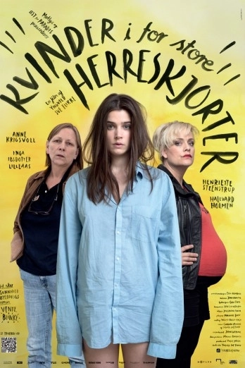 Kvinder i for store herreskjorter